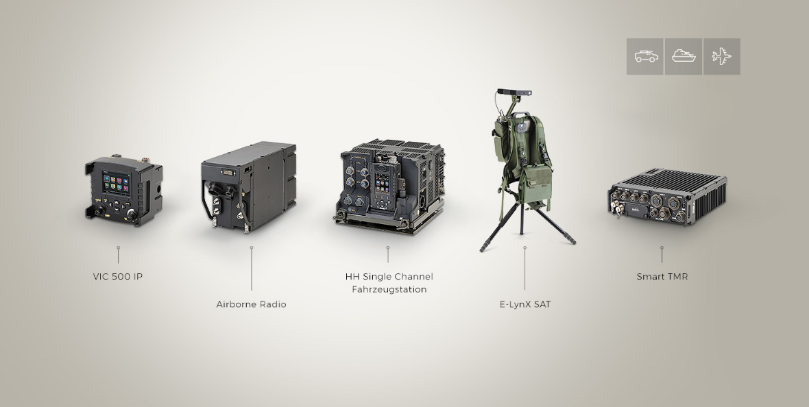 VHF/UHF E-LynX | Elbit Systems Deutschland | International Defense Electronics Company