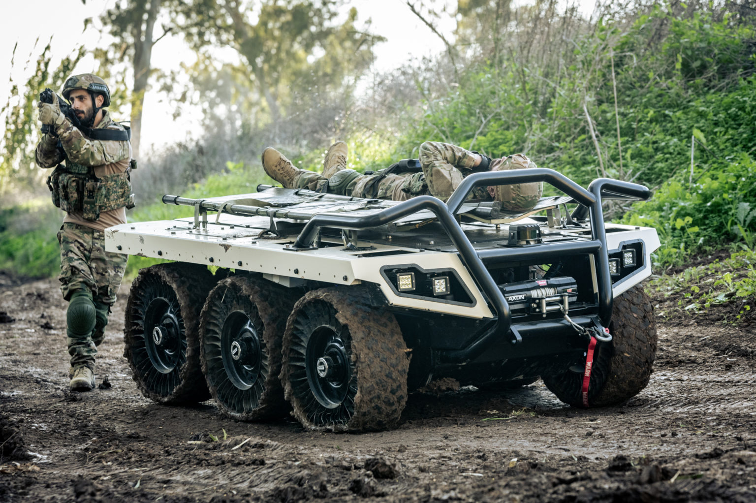 New unmanned ground vehicle “Rook” presented Elbit Systems